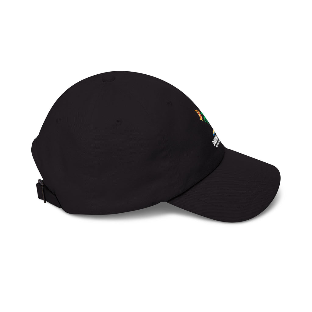 Dough Boys Palm Tree Dad Cap — Beach Pizza Logo Hat