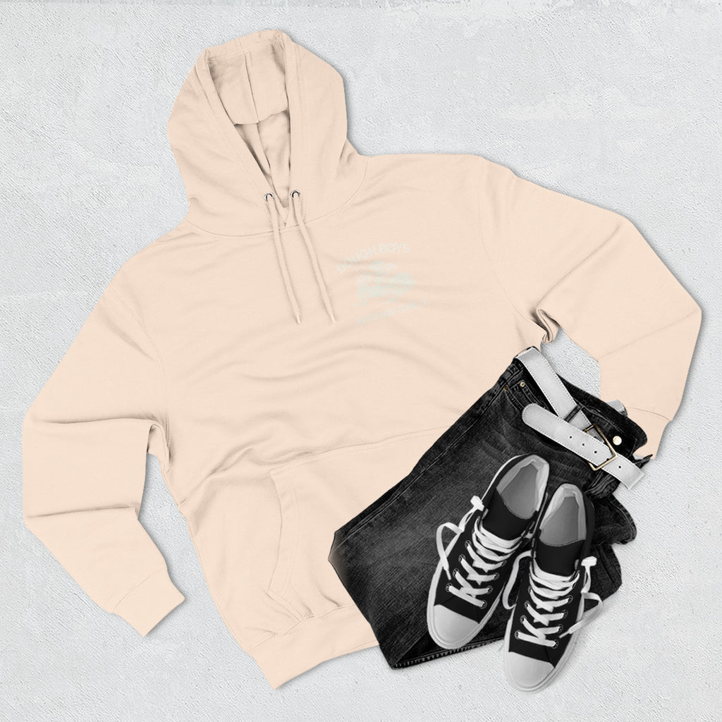 Dough Boys Hilton Head Island Hoodie — Vintage Beach Palm Graphic Fleece