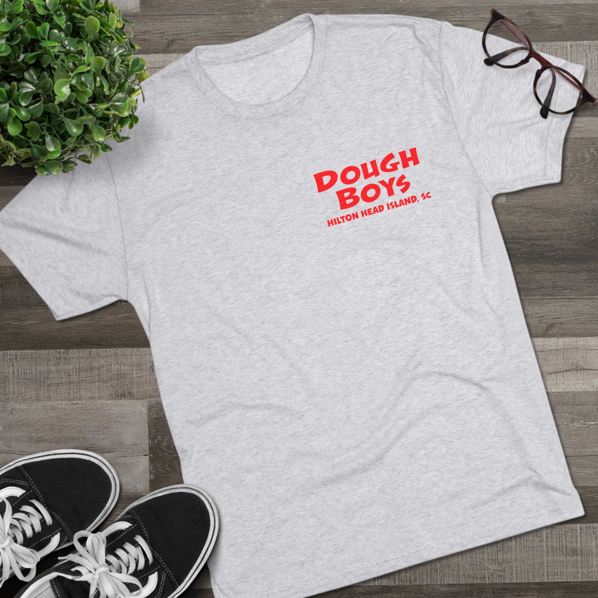 Dough Boys Pizza 'Hilton Head Island' T-Shirt — Sc dripping sauce graphic