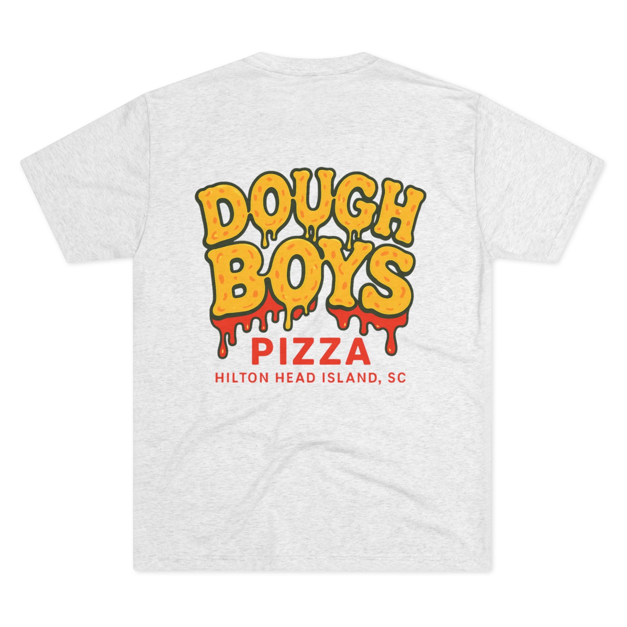Dough Boys Pizza 'Hilton Head Island' T-Shirt — Sc dripping sauce graphic