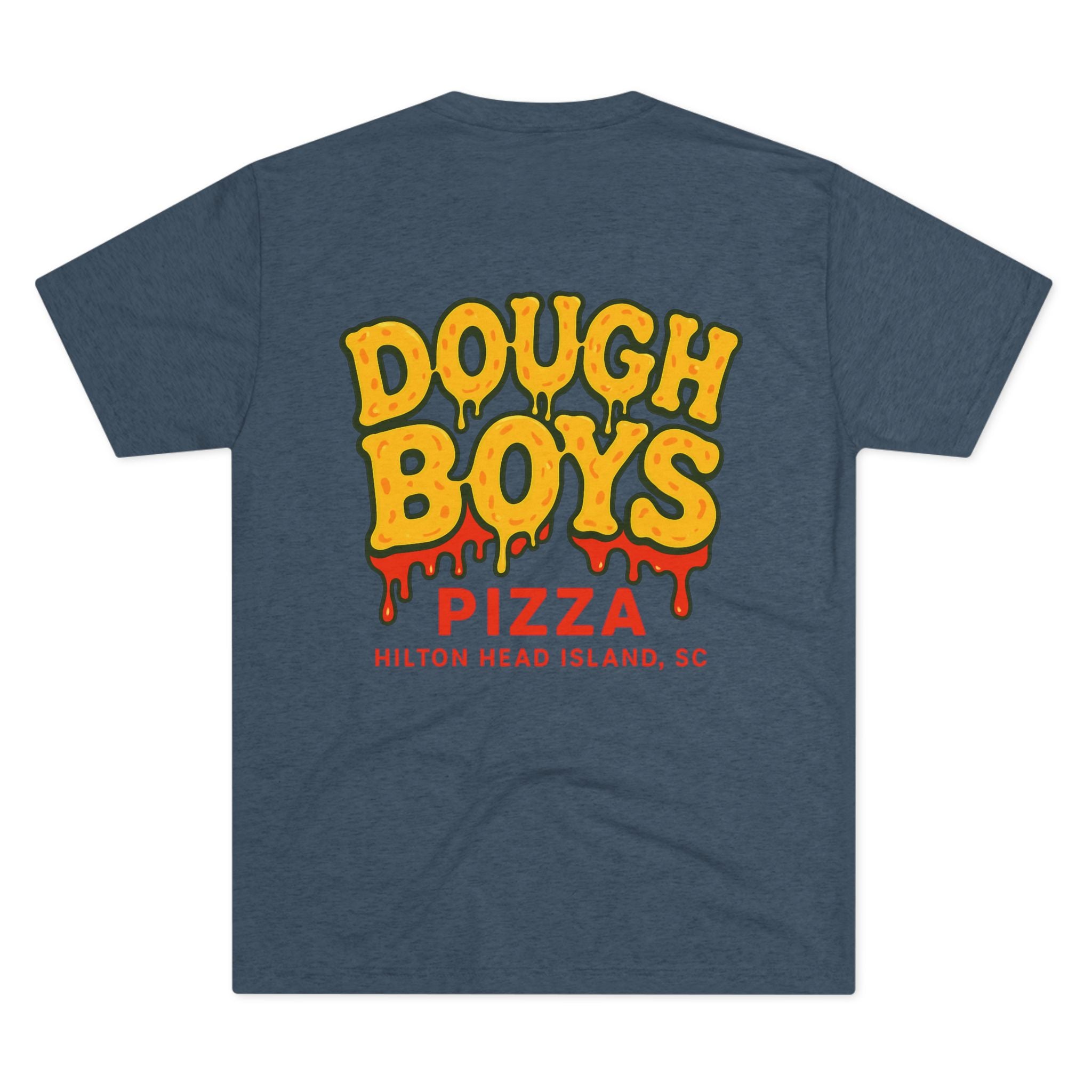 Dough Boys Pizza 'Hilton Head Island' T-Shirt — Sc dripping sauce graphic