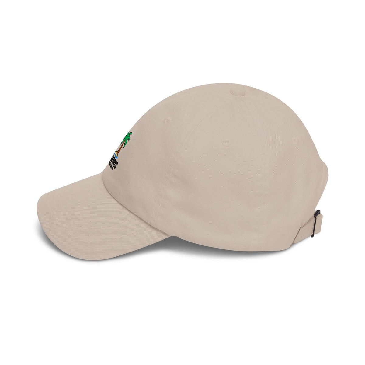 Dad Cap — Dough Boys Pizza Palm Tree Logo