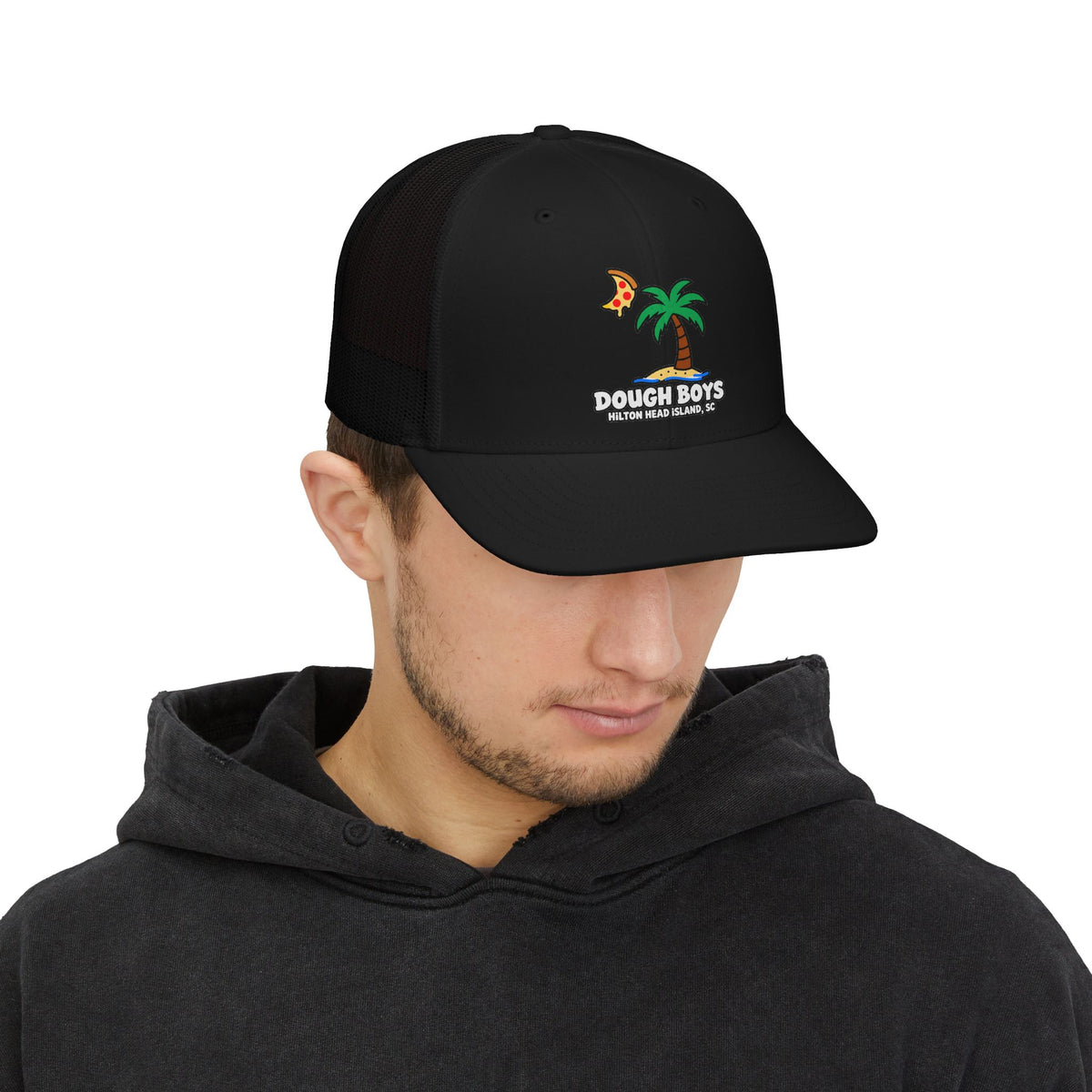Dough Boys Trucker Cap — Hilton Head Island Pizza & Palm Beach Hat