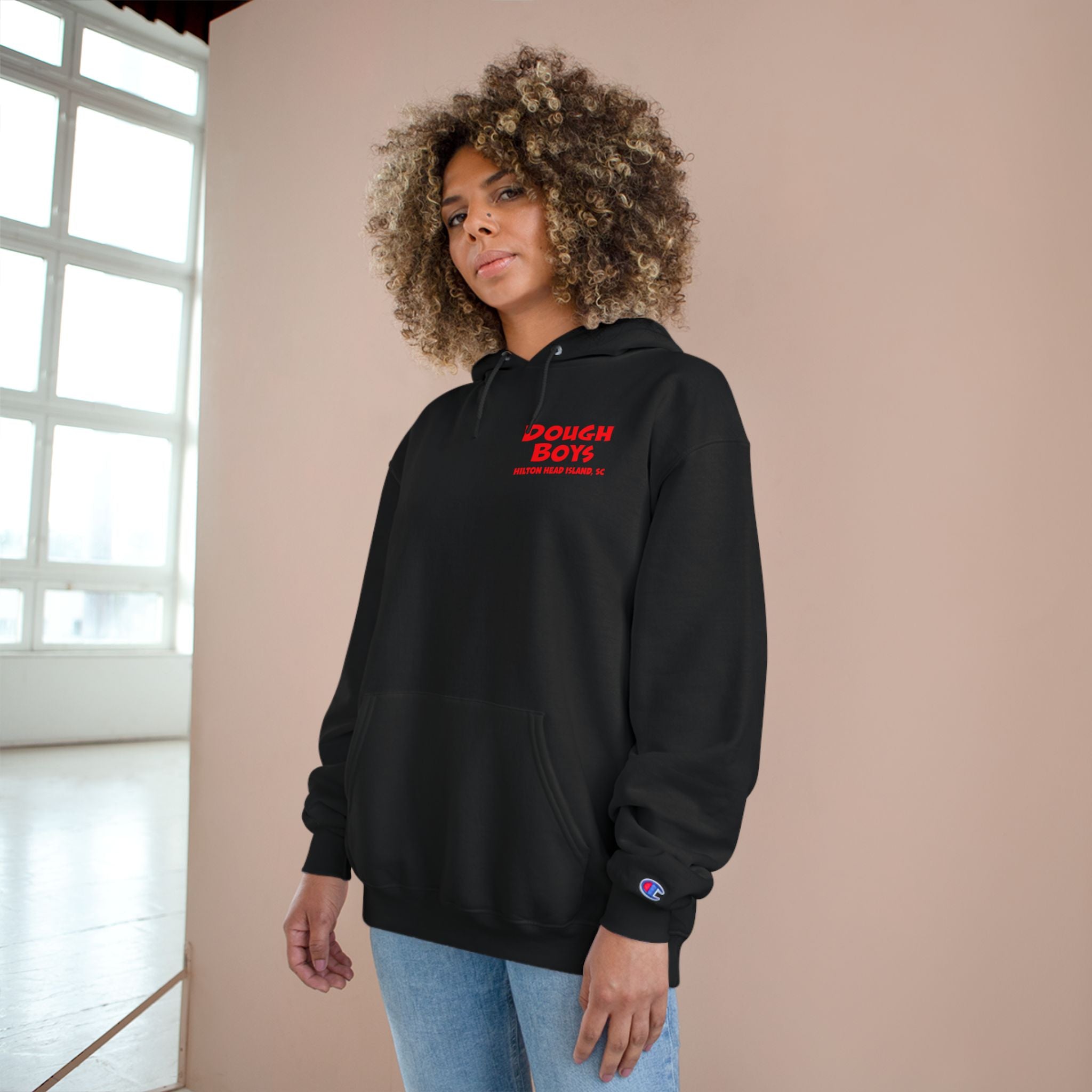 Dough Boys Pizza Hilton Head Island Hoodie — 'Dripping Sauce' SC Pizza Shop Pullover
