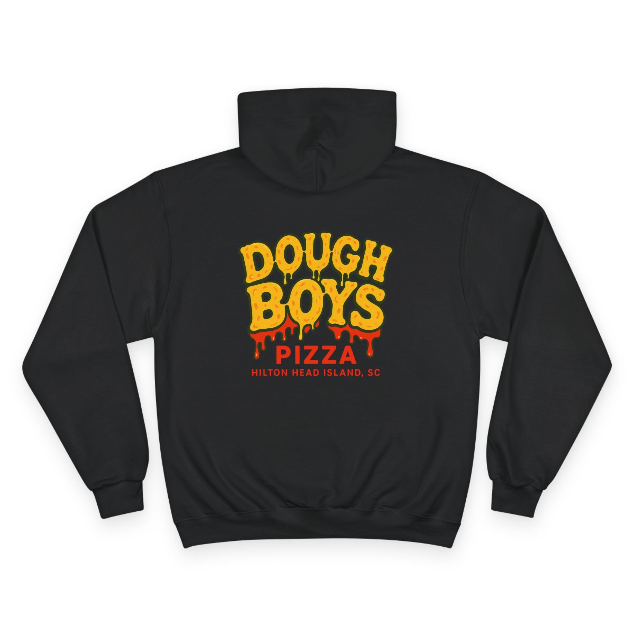 Dough Boys Pizza Hilton Head Island Hoodie — 'Dripping Sauce' SC Pizza Shop Pullover