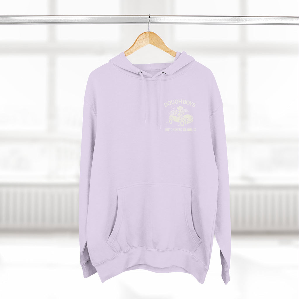 Dough Boys Hilton Head Island Hoodie — Vintage Beach Palm Graphic Fleece