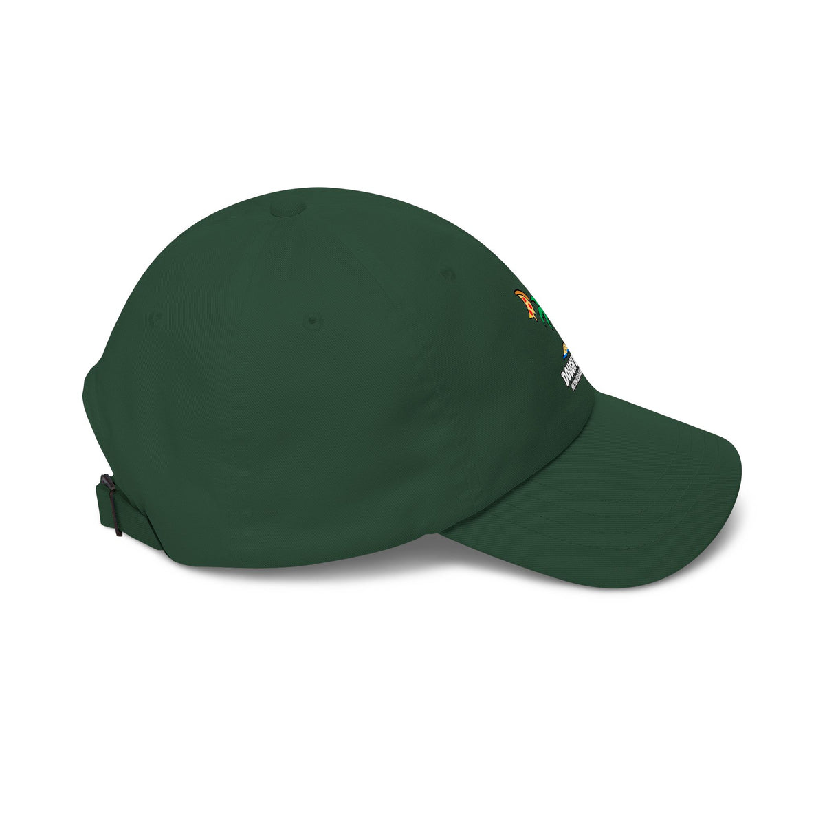 Dough Boys Palm Tree Dad Cap — Beach Pizza Logo Hat