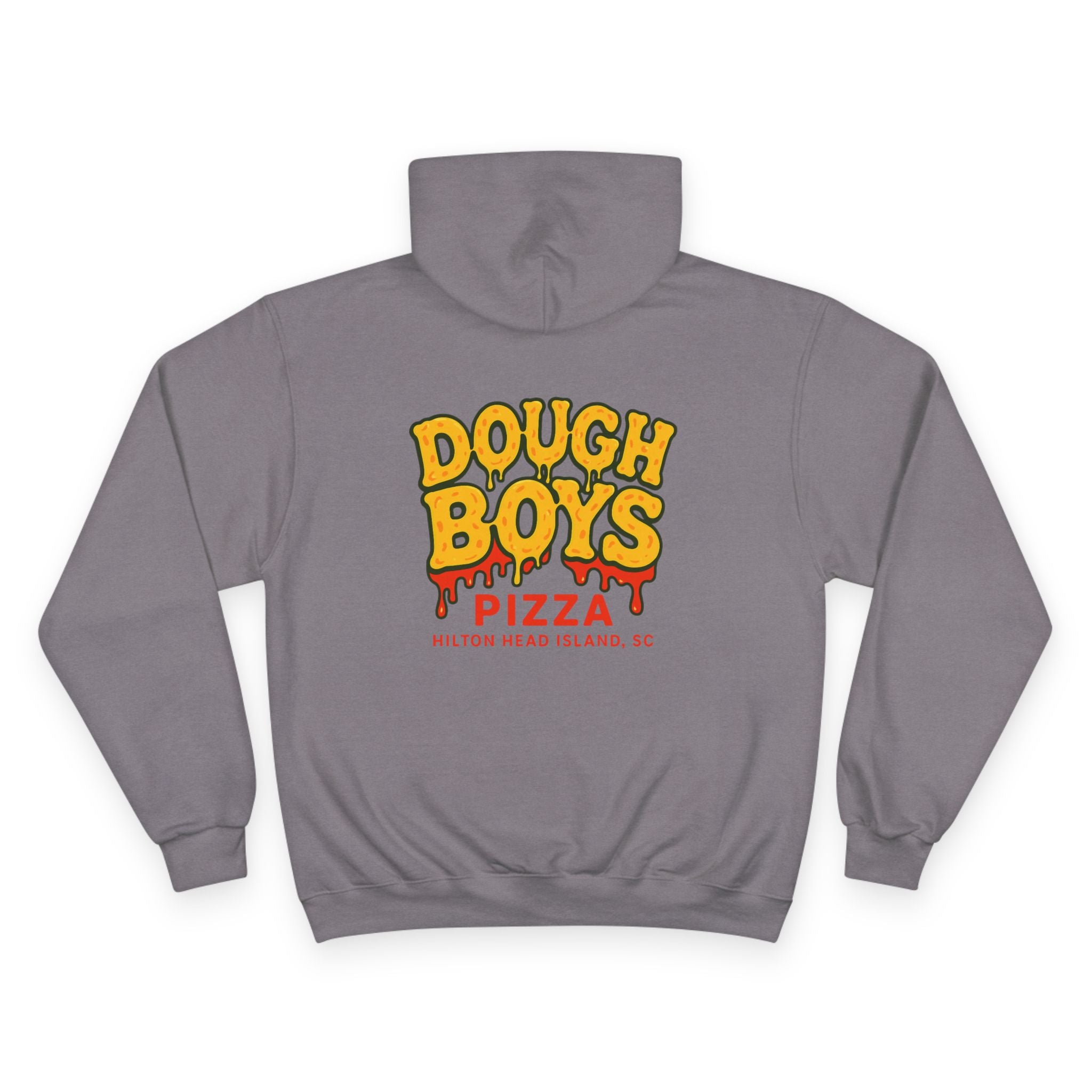 Dough Boys Pizza Hilton Head Island Hoodie — 'Dripping Sauce' SC Pizza Shop Pullover