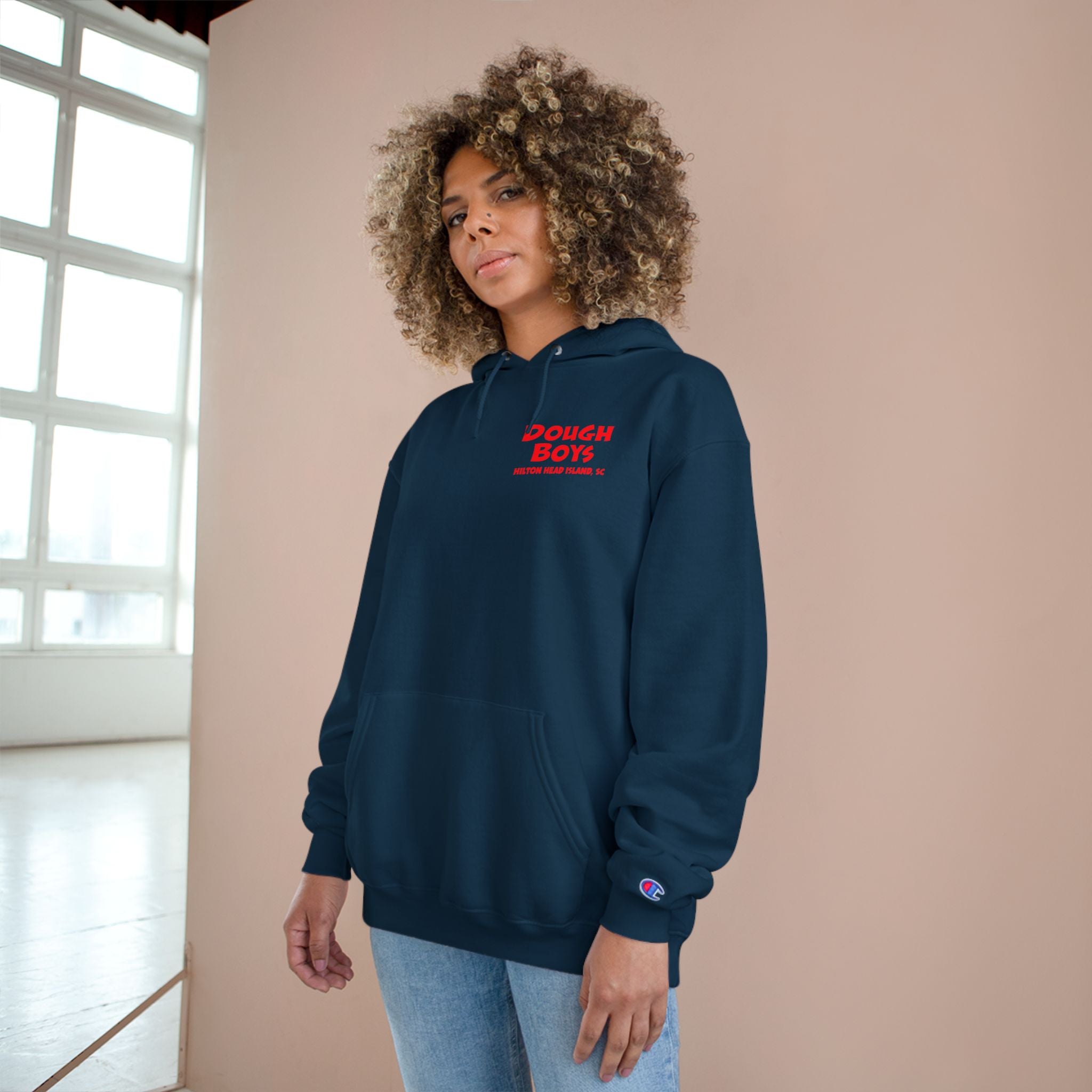 Dough Boys Pizza Hilton Head Island Hoodie — 'Dripping Sauce' SC Pizza Shop Pullover