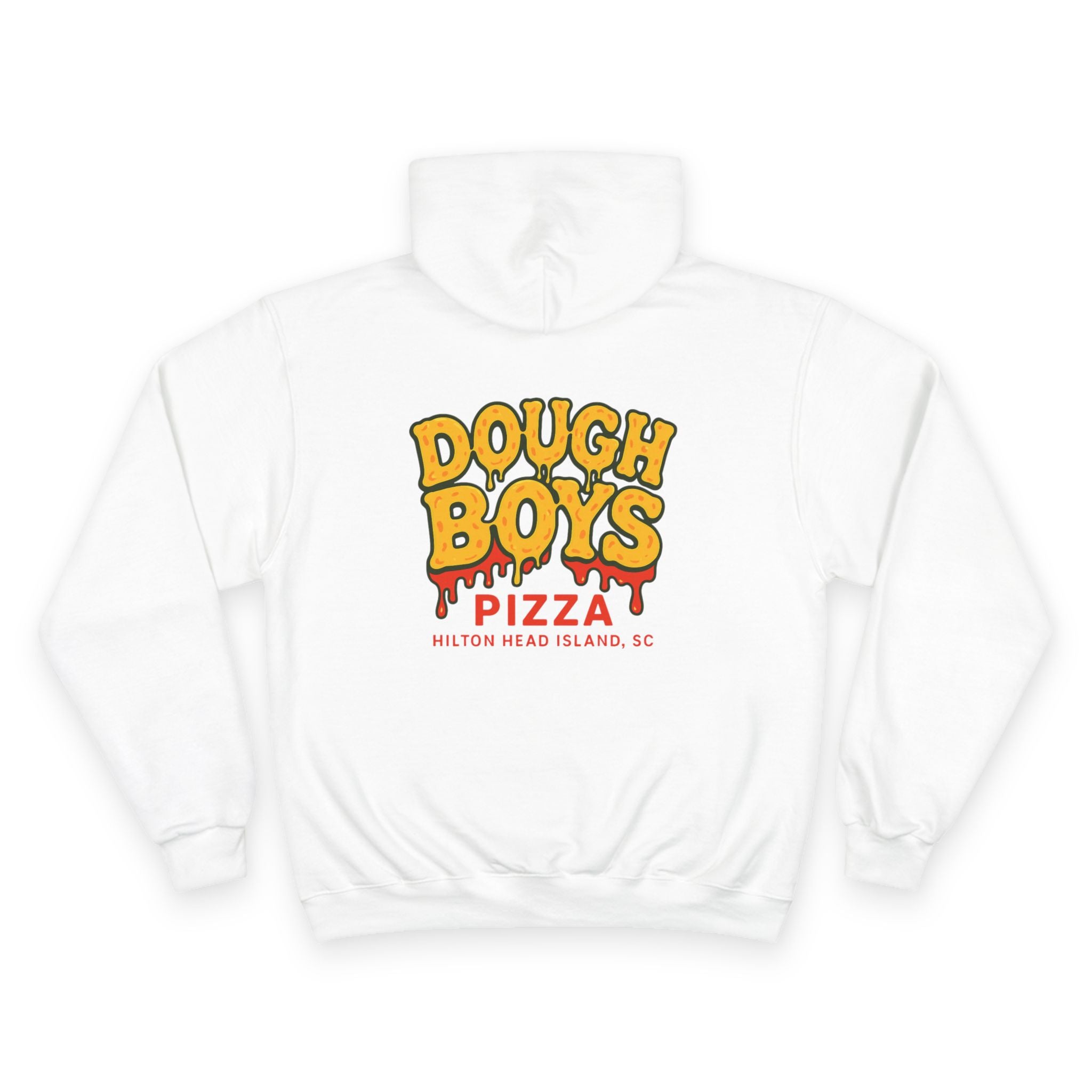 Dough Boys Pizza Hilton Head Island Hoodie — 'Dripping Sauce' SC Pizza Shop Pullover