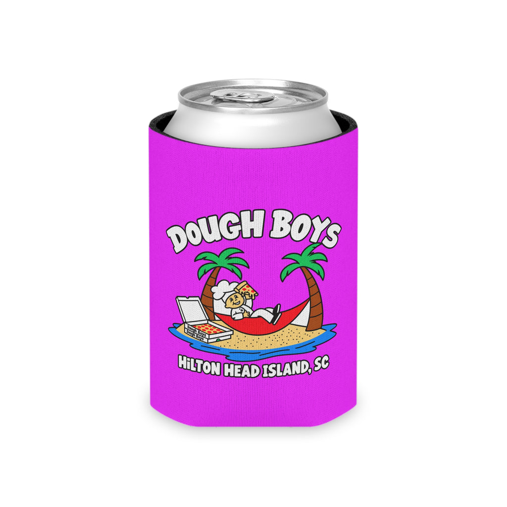 Can Cooler — Dough Boys Hilton Head Island Pizza Beach Koozie