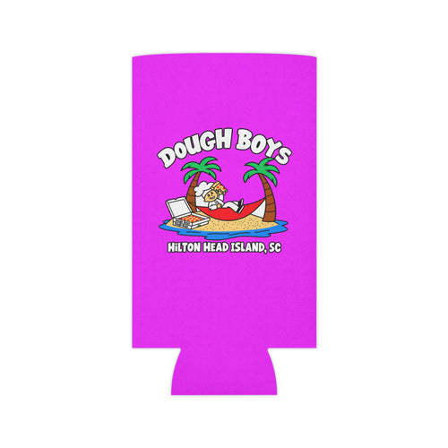 Can Cooler — Dough Boys Hilton Head Island Pizza Beach Koozie