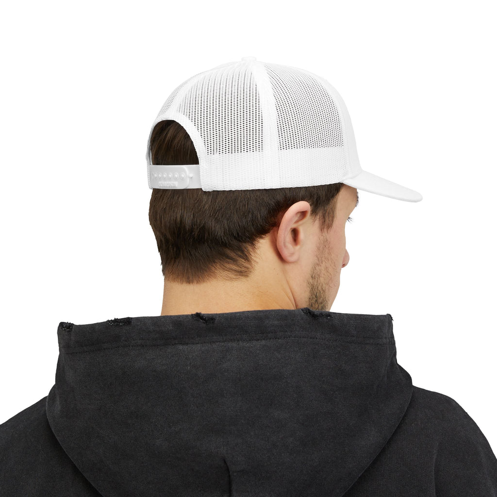 Dough Boys Pizza Snapback Trucker Hat — Retro Pizza Logo Cap