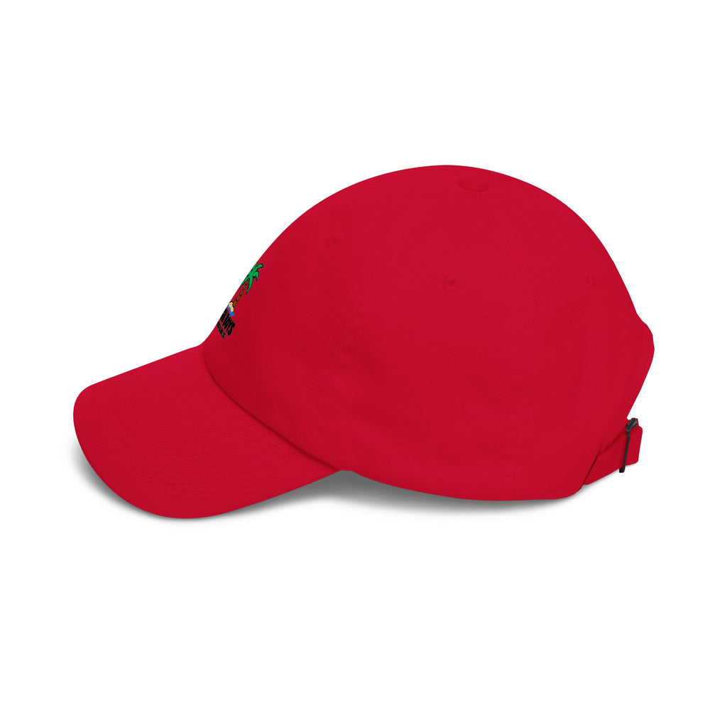 Dad Cap — Dough Boys Pizza Palm Tree Logo
