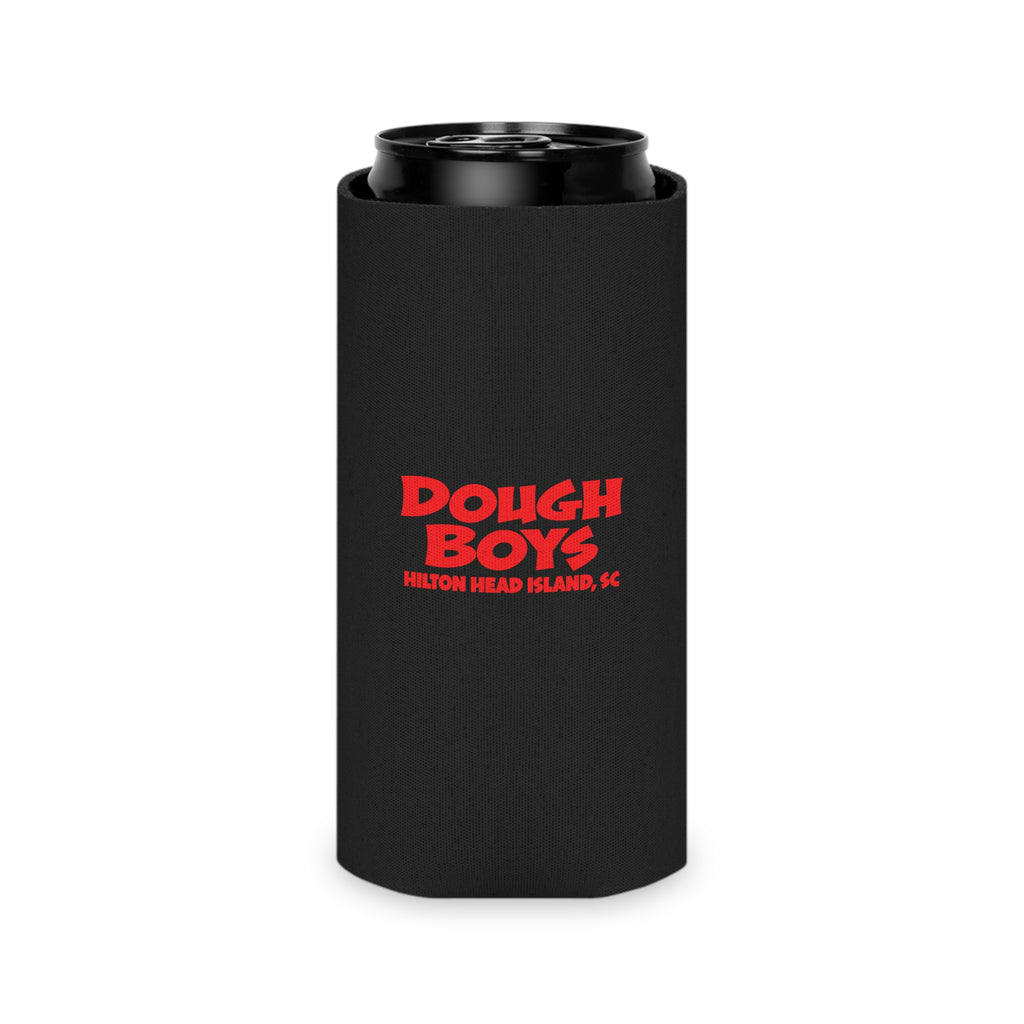 Can Cooler — Dough Boys Pizza Hilton Head Island Can Cooler (Pizza Drip Logo)