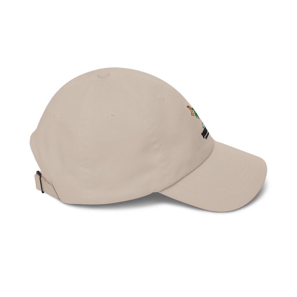 Dad Cap — Dough Boys Pizza Palm Tree Logo