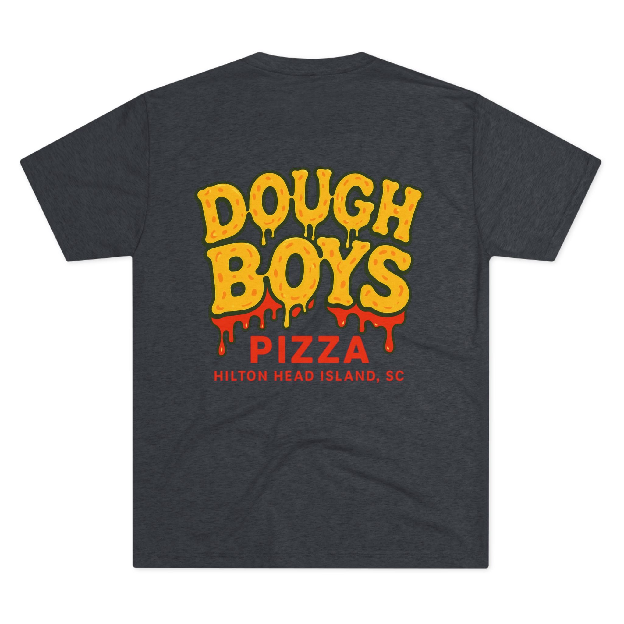 Dough Boys Pizza 'Hilton Head Island' T-Shirt — Sc dripping sauce graphic