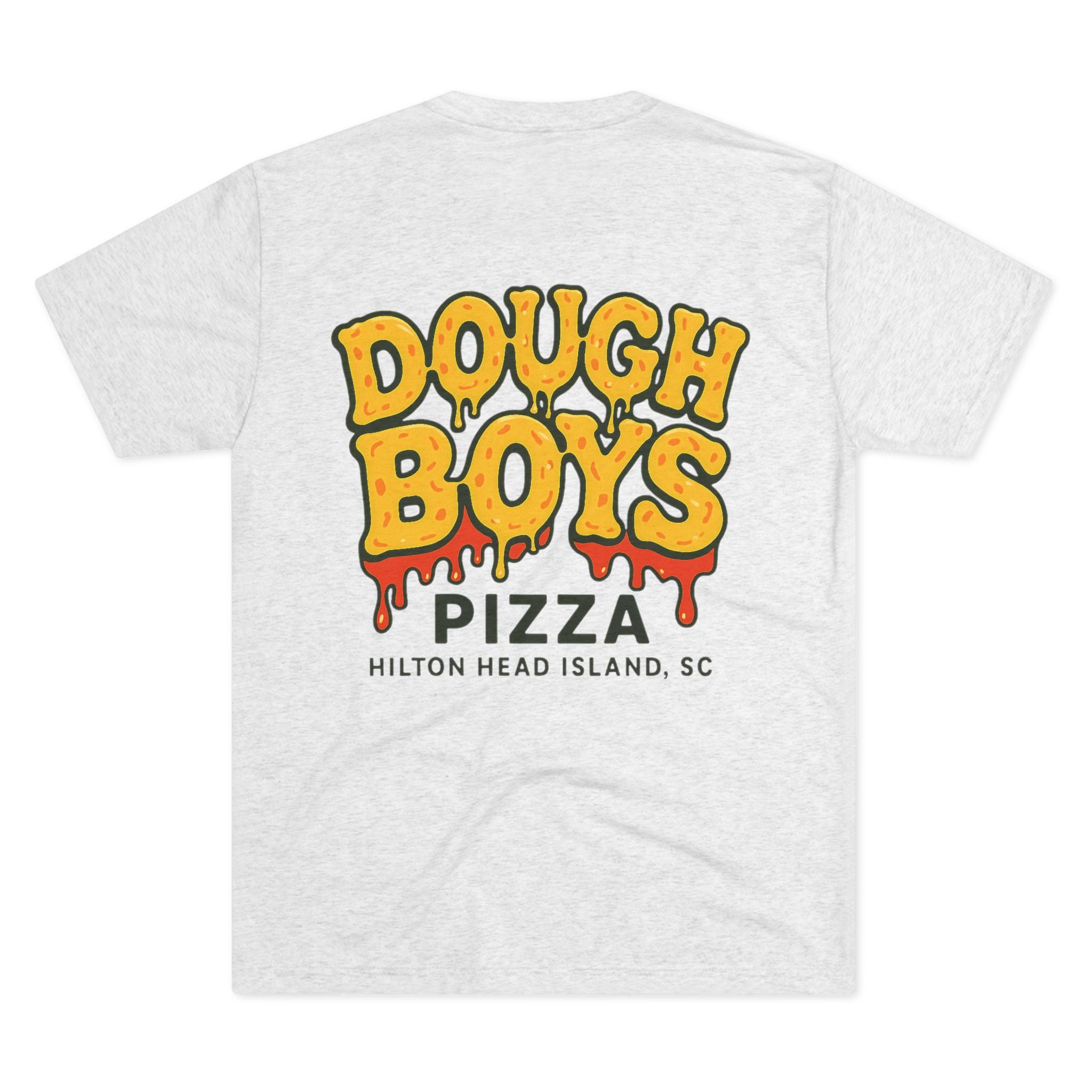 Dough Boys Pizza Hilton Head Island T-Shirt — Dripping Sauce Design