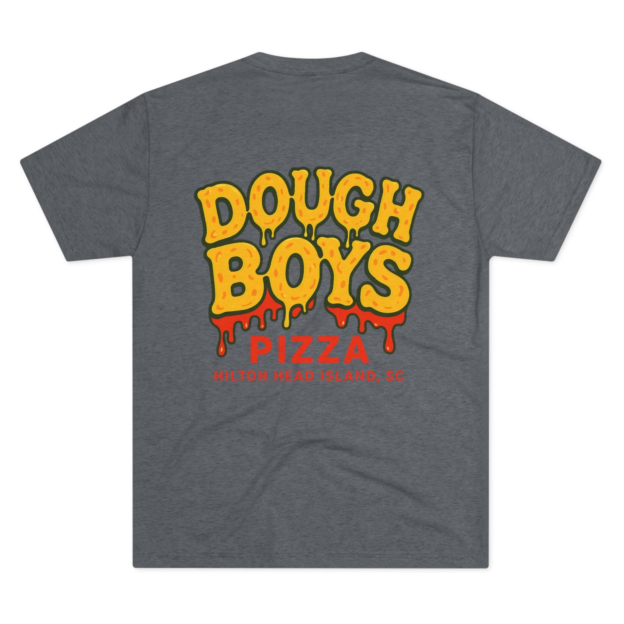 Dough Boys Pizza 'Hilton Head Island' T-Shirt — Sc dripping sauce graphic