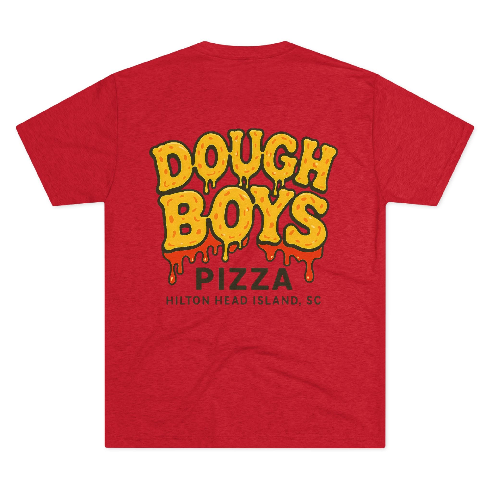 Dough Boys Pizza Hilton Head Island T-Shirt — Dripping Sauce Design