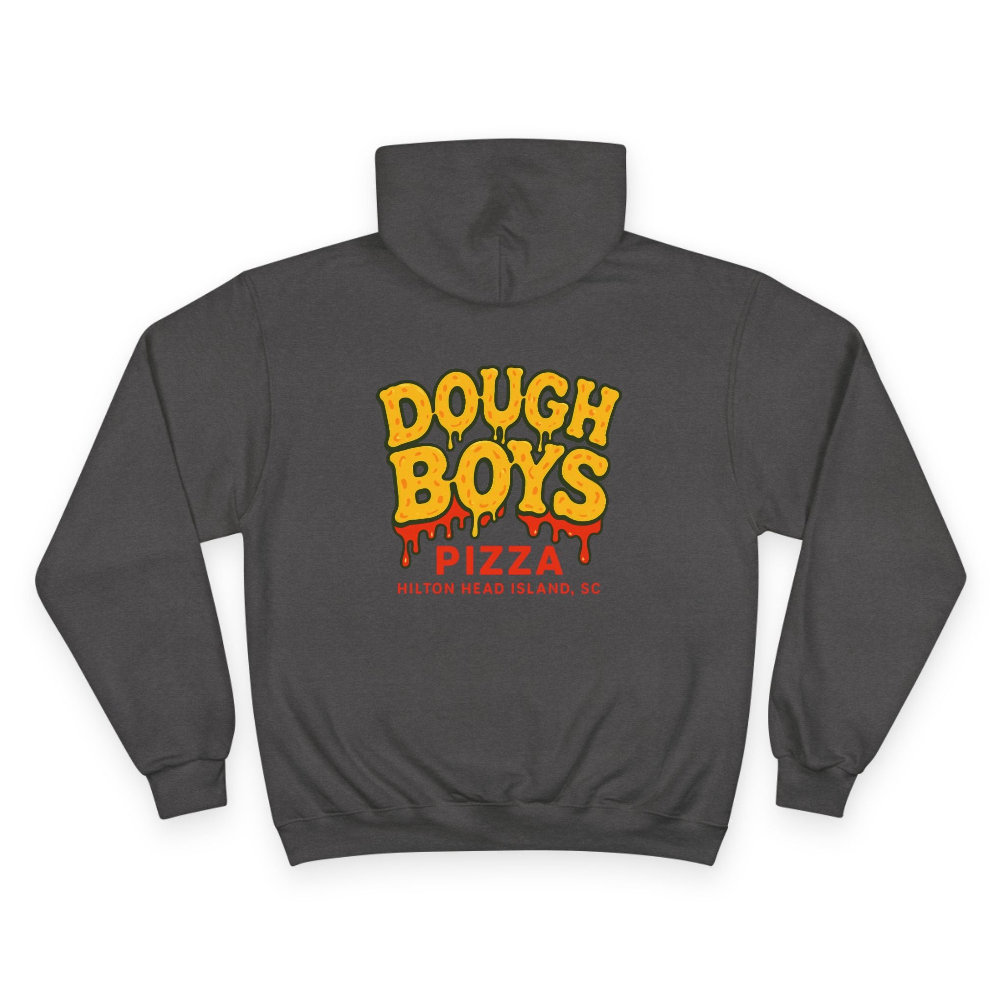 Dough Boys Pizza Hilton Head Island Hoodie — 'Dripping Sauce' SC Pizza Shop Pullover