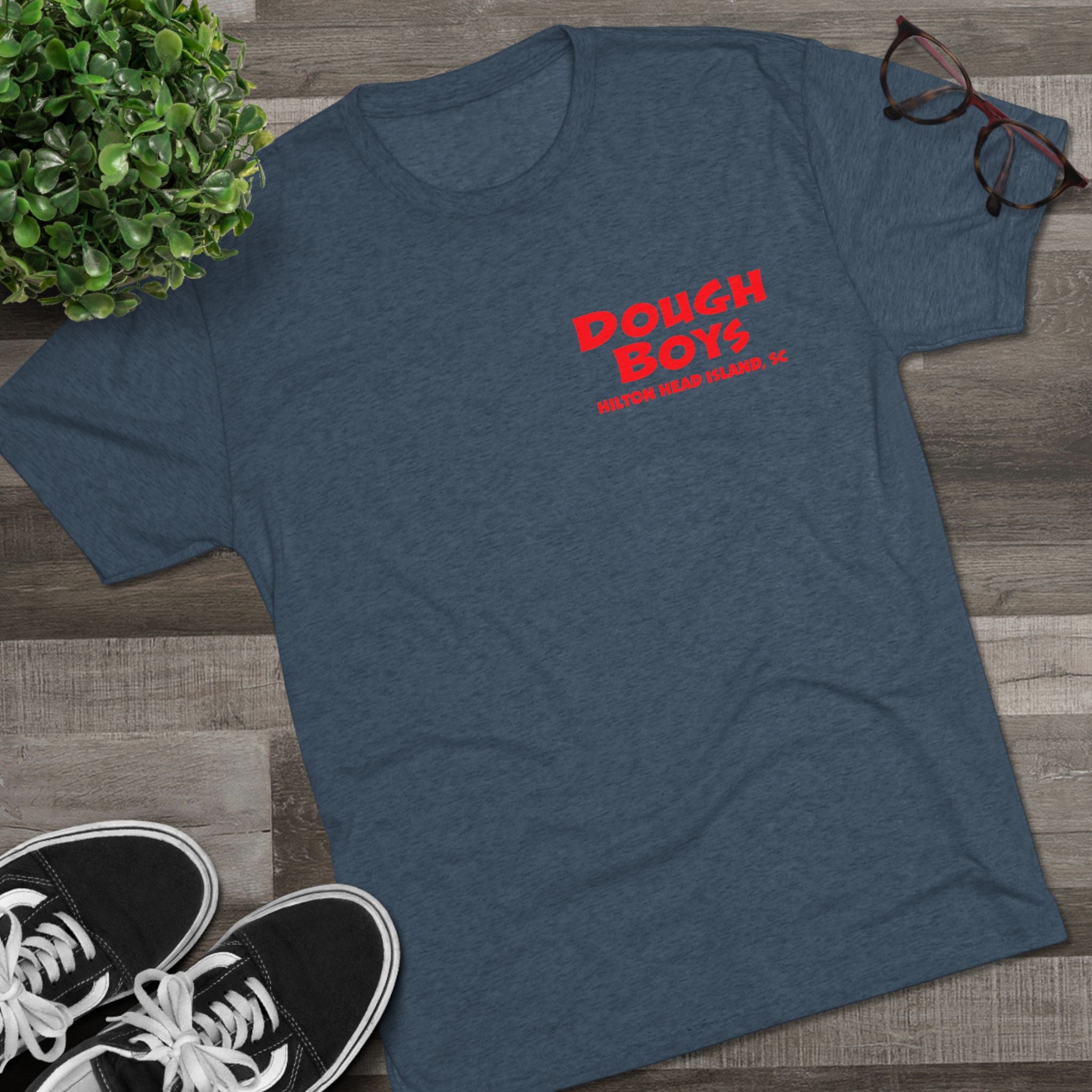 Dough Boys Pizza 'Hilton Head Island' T-Shirt — Sc dripping sauce graphic