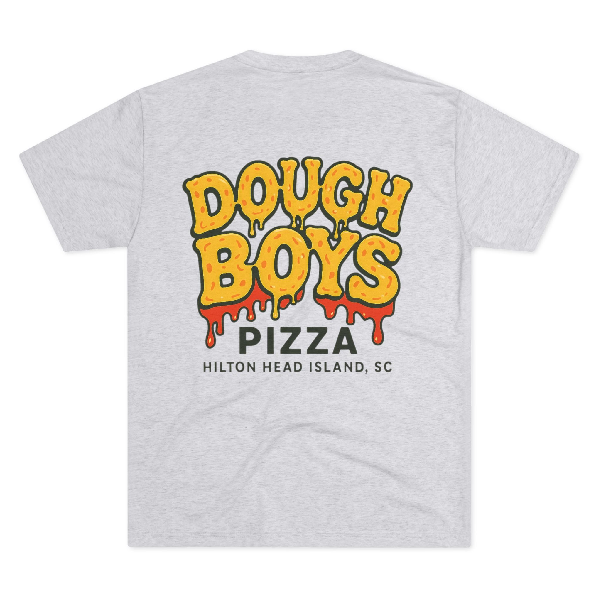 Dough Boys Pizza Hilton Head Island T-Shirt — Dripping Sauce Design