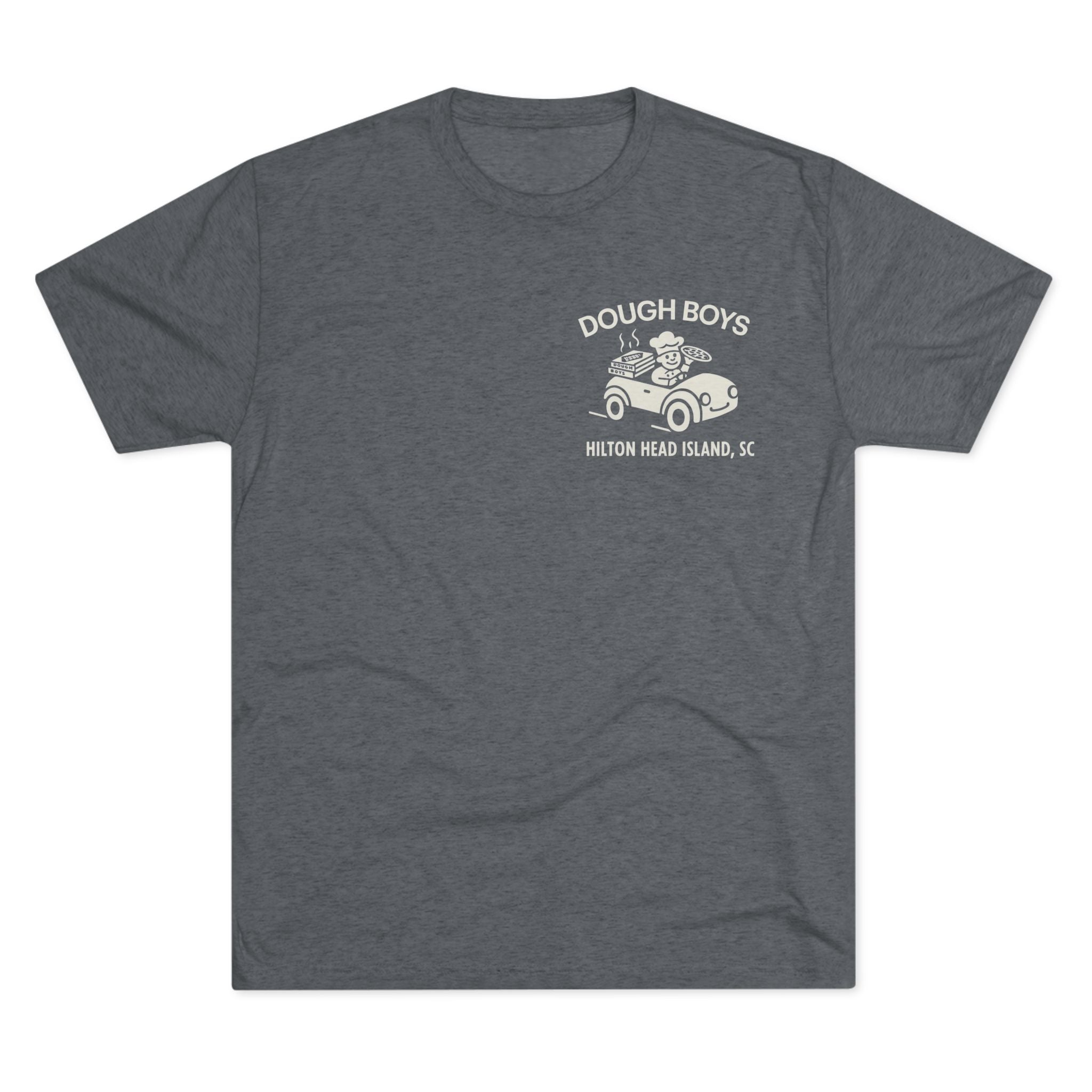 Dough Boys Hilton Head T-Shirt — Retro Palm Beach Pizza Tee