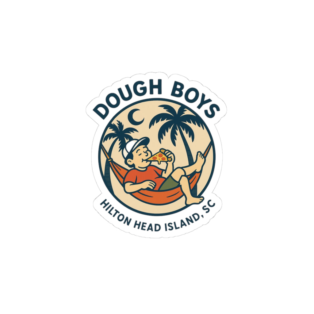 Dough Boys Pizza OG Remix Stickers