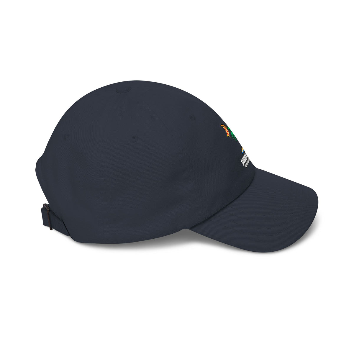 Dough Boys Palm Tree Dad Cap — Beach Pizza Logo Hat