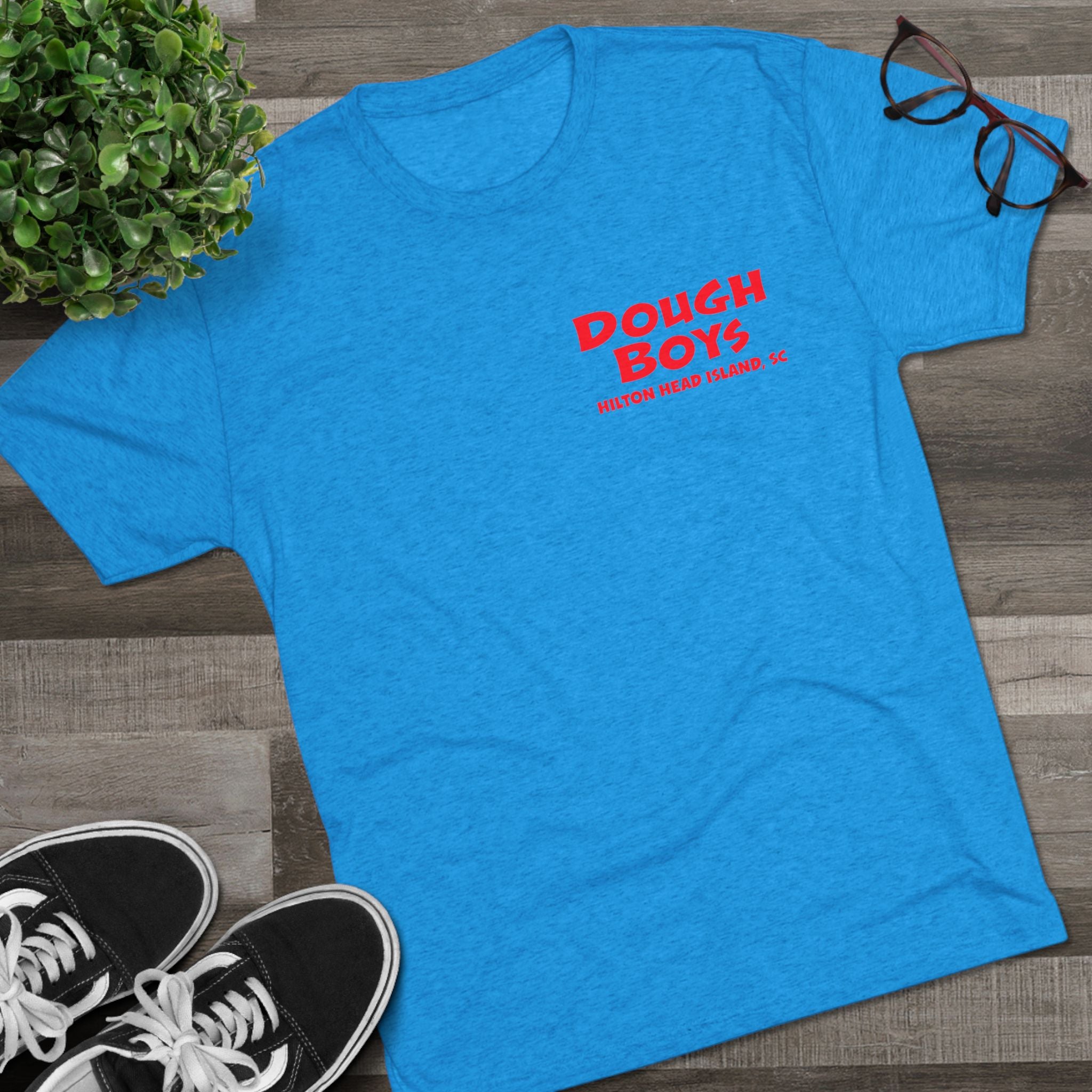 Dough Boys Pizza 'Hilton Head Island' T-Shirt — Sc dripping sauce graphic