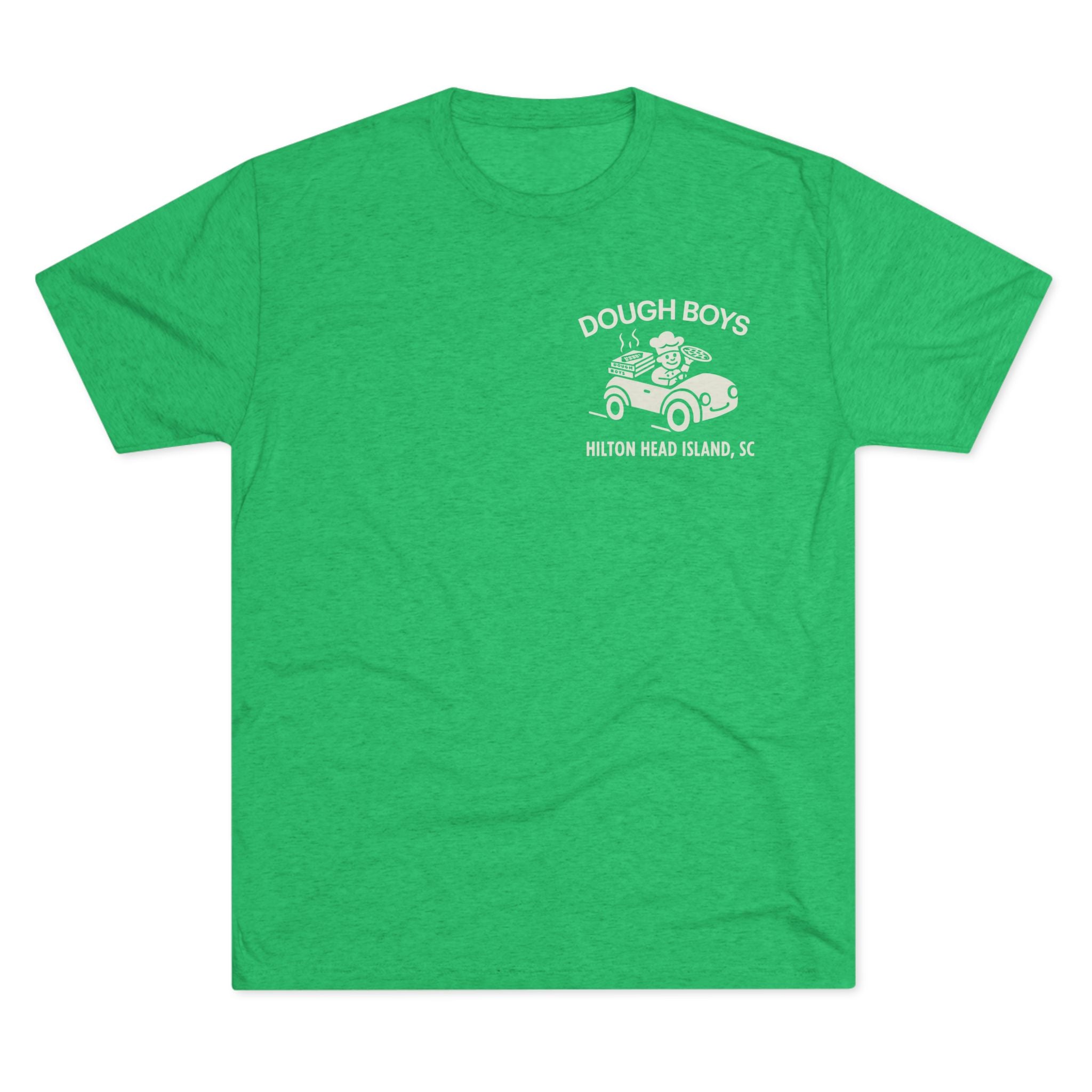 Dough Boys Hilton Head T-Shirt — Retro Palm Beach Pizza Tee
