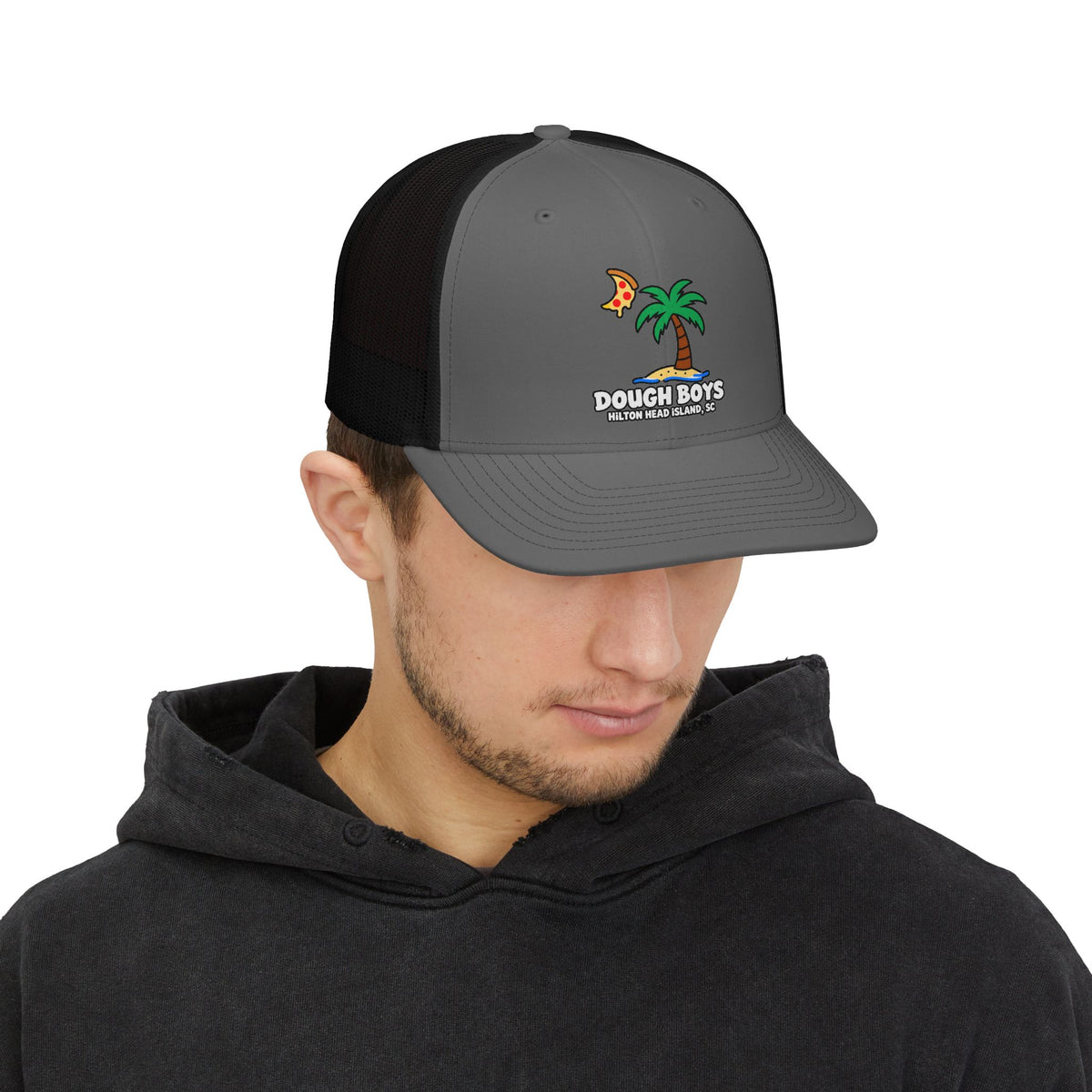 Dough Boys Trucker Cap — Hilton Head Island Pizza & Palm Beach Hat