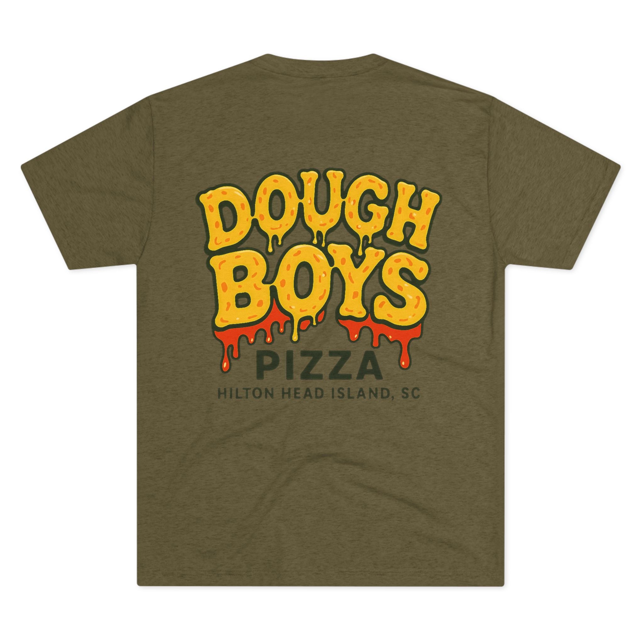 Dough Boys Pizza Hilton Head Island T-Shirt — Dripping Sauce Design