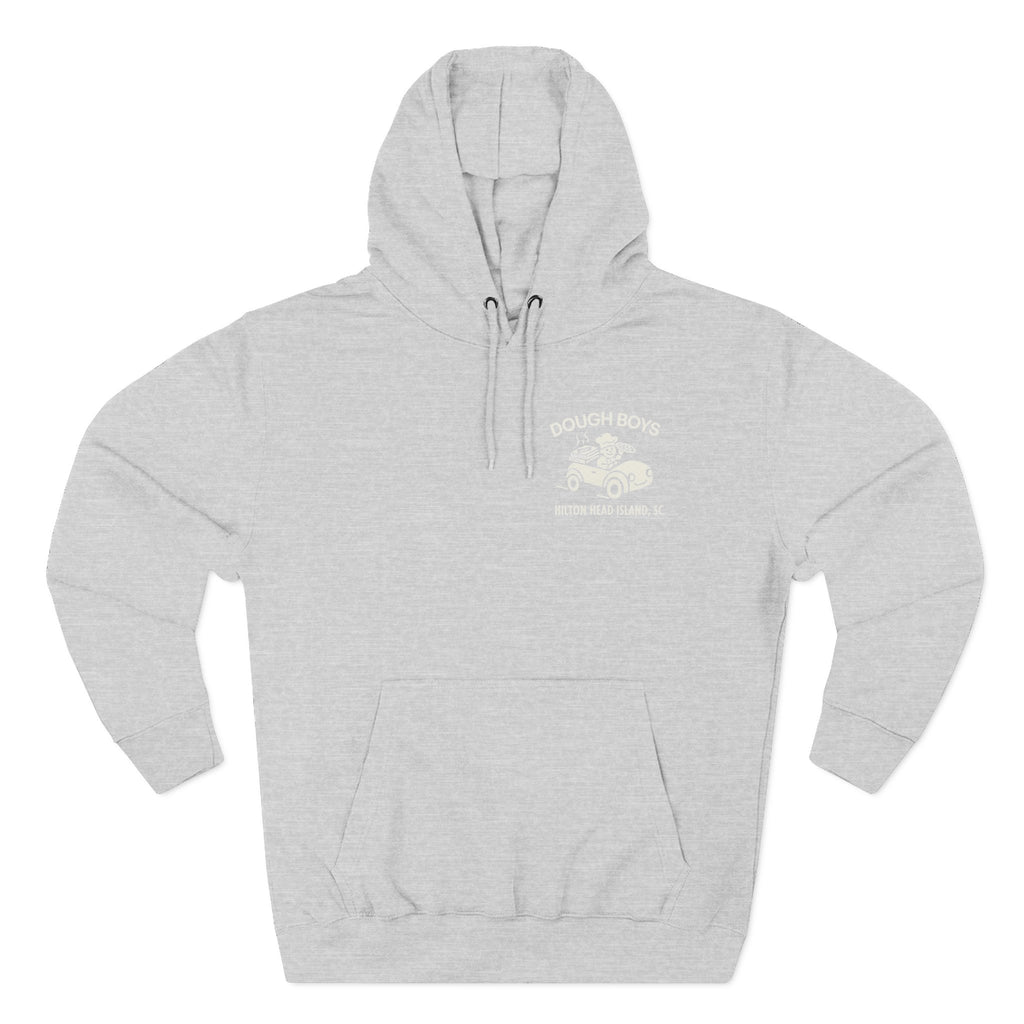 Dough Boys Hilton Head Island Hoodie — Vintage Beach Palm Graphic Fleece