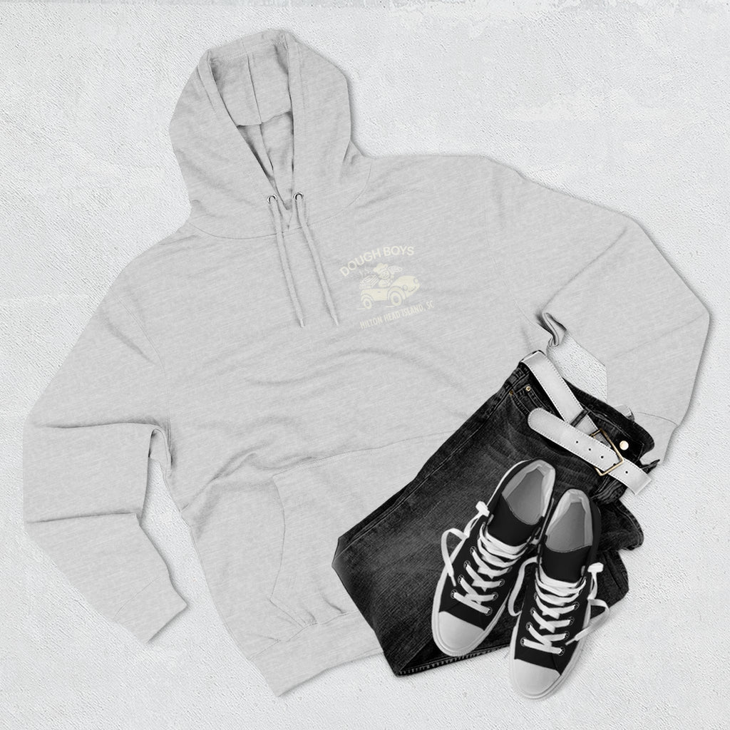 Dough Boys Hilton Head Island Hoodie — Vintage Beach Palm Graphic Fleece