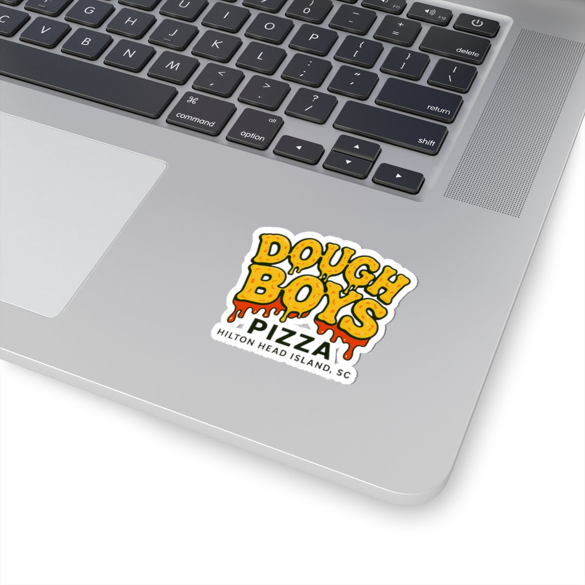 Hilton Head Dough Boys Pizza Sticker — 'Dripping Sauce' Kiss-Cut Sticker