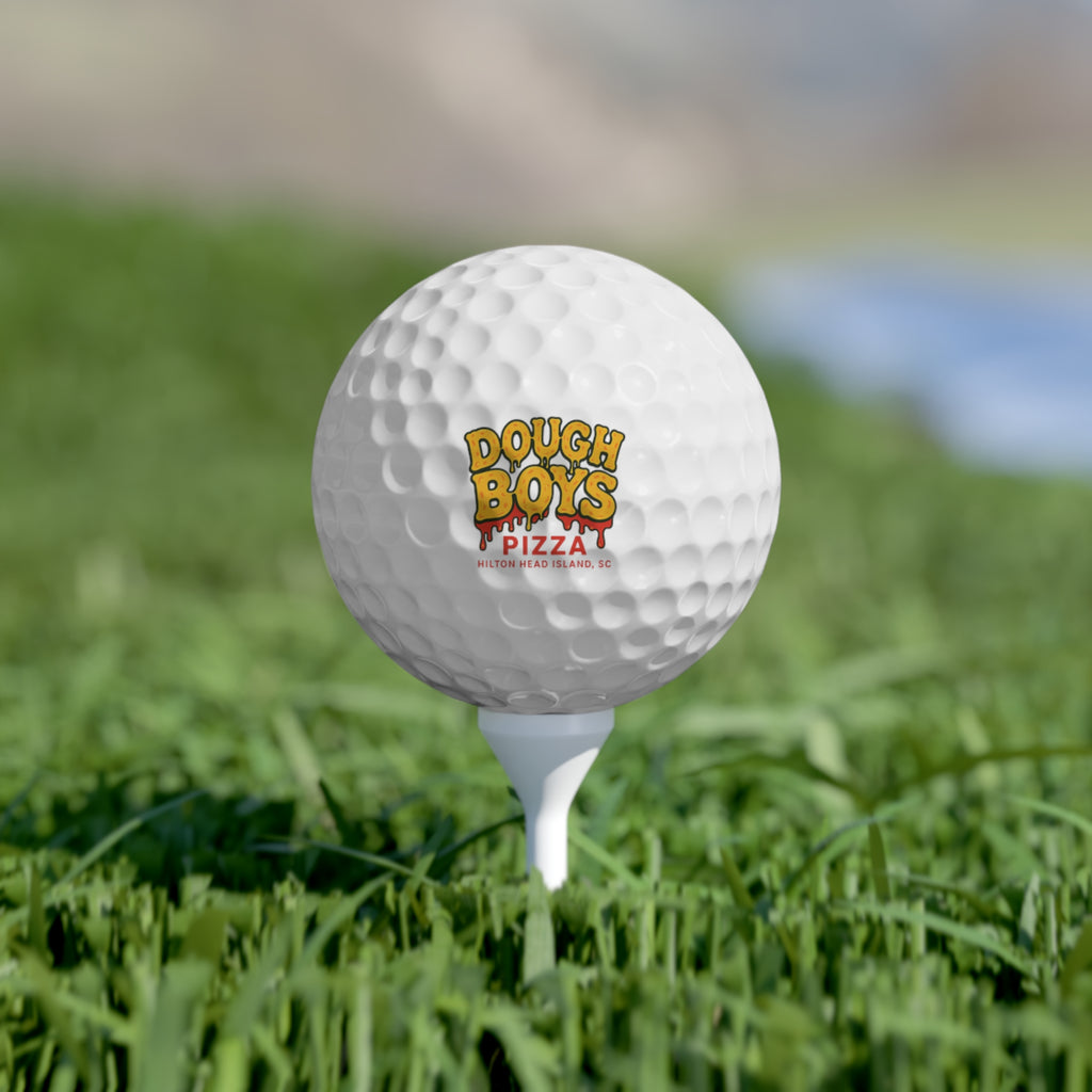 Hilton Head 'Dough Boys' Pizza Golf Balls - 6 Pack