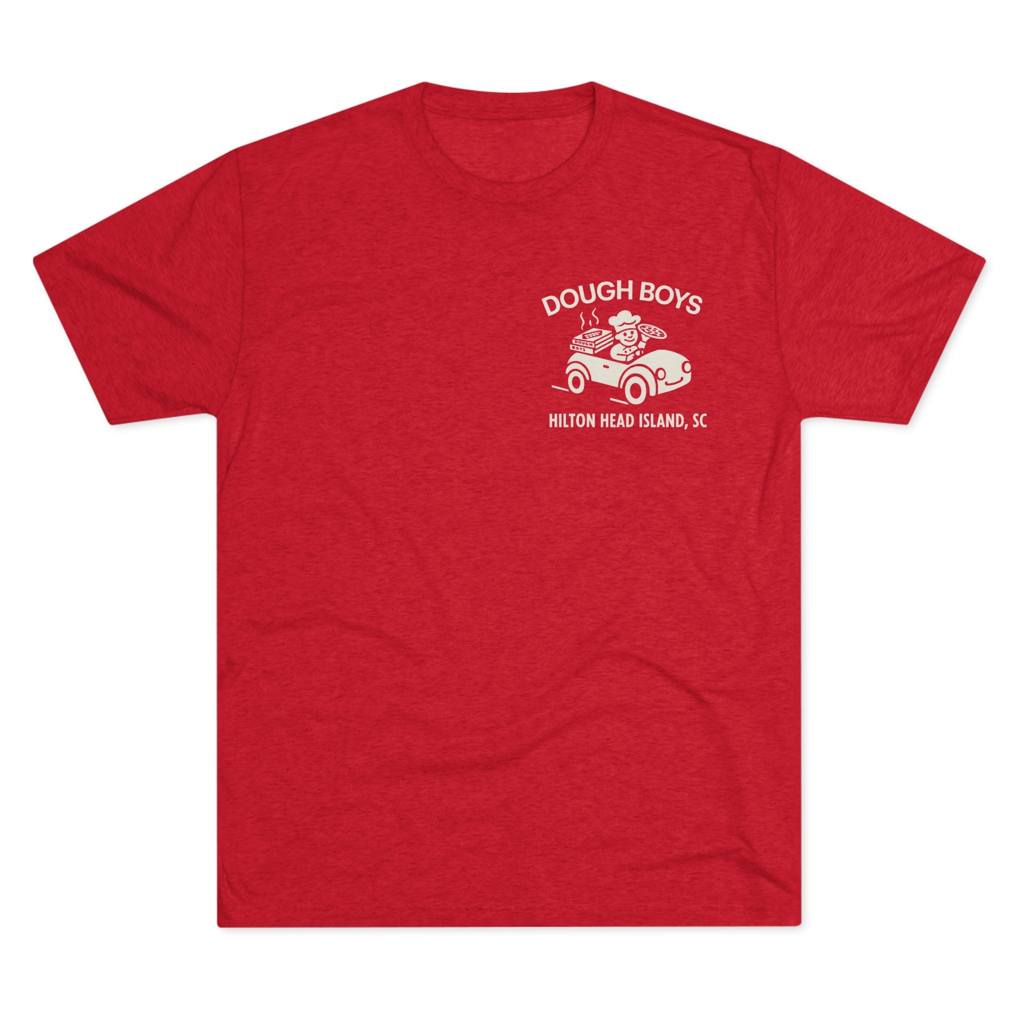 Dough Boys Hilton Head T-Shirt — Retro Palm Beach Pizza Tee