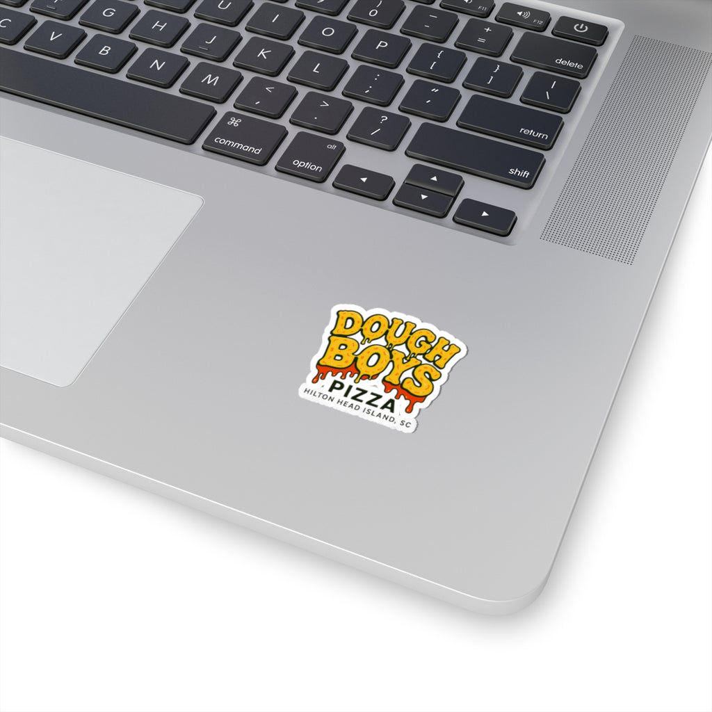 Hilton Head Dough Boys Pizza Sticker — 'Dripping Sauce' Kiss-Cut Sticker