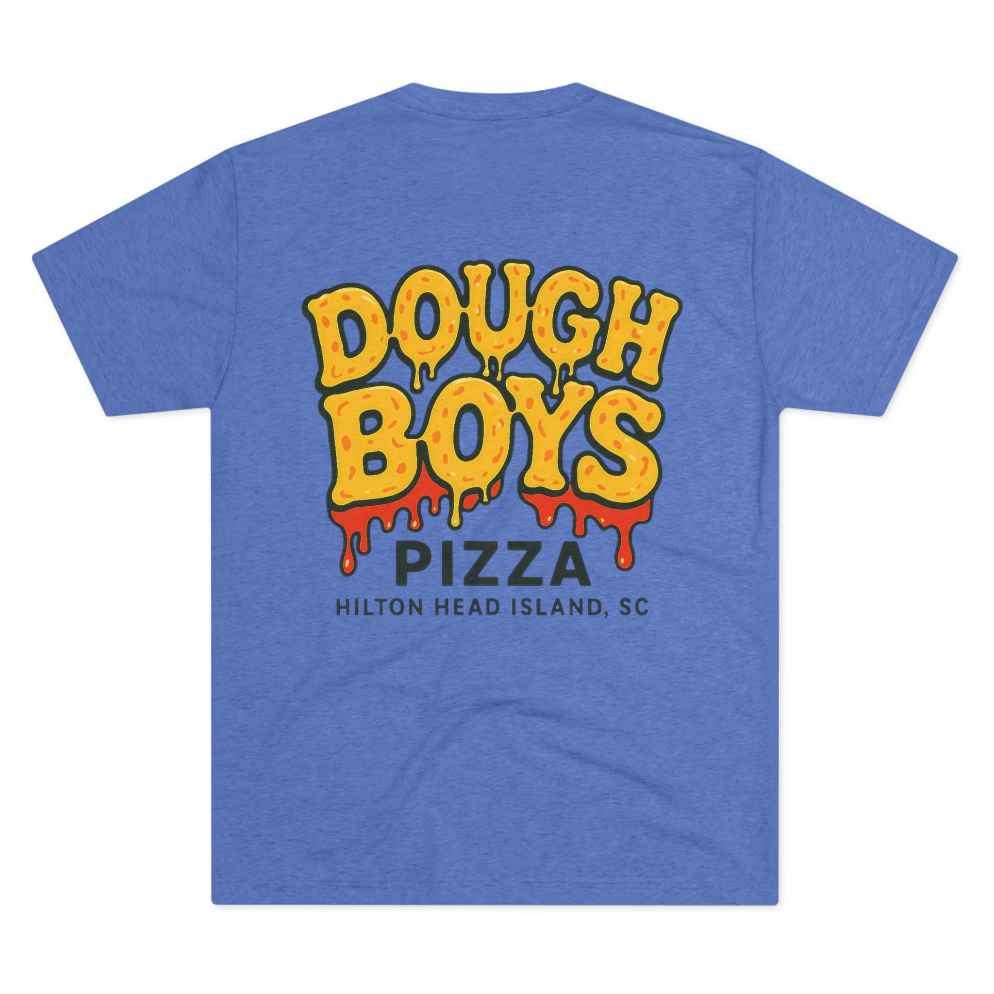 Dough Boys Pizza Hilton Head Island T-Shirt — Dripping Sauce Design