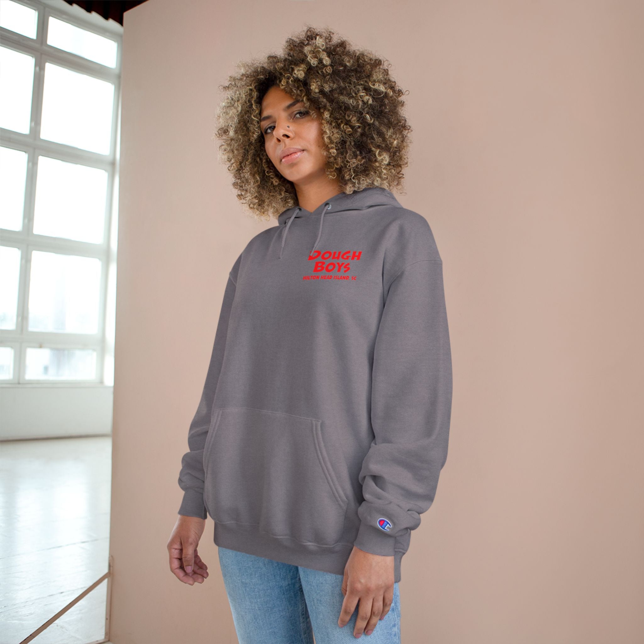 Dough Boys Pizza Hilton Head Island Hoodie — 'Dripping Sauce' SC Pizza Shop Pullover
