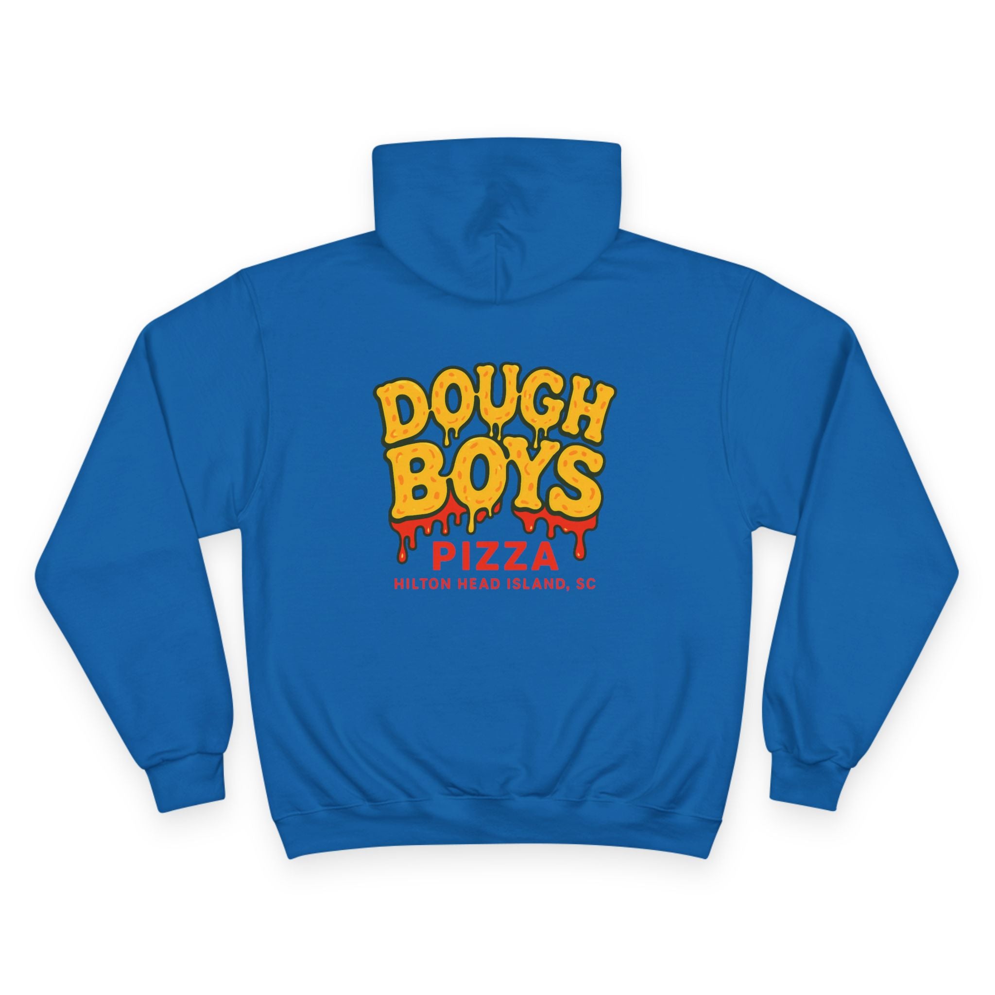 Dough Boys Pizza Hilton Head Island Hoodie — 'Dripping Sauce' SC Pizza Shop Pullover